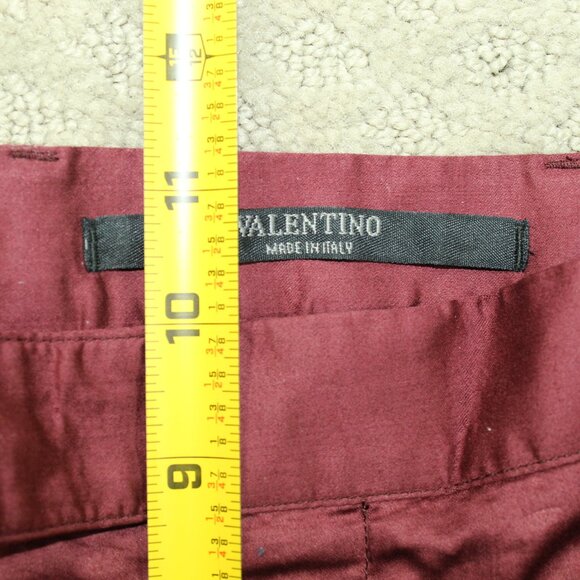 NWT Authentic Valentino Spa Women's Size US 14 Straight Leg 5-Pocket Pintucked - Picture 9 of 12